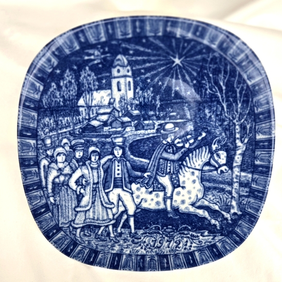 Rorstrand Julen 1972 Limited edition. Collector's Plate of Art Pottery, Sweden - Picture 4 of 7